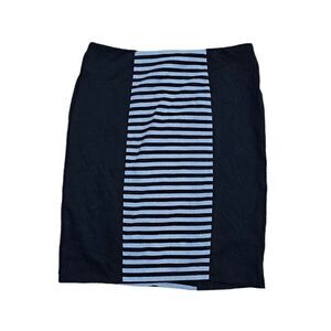 Women's HEART CRUSH Striped Vintage Skirt Size Large